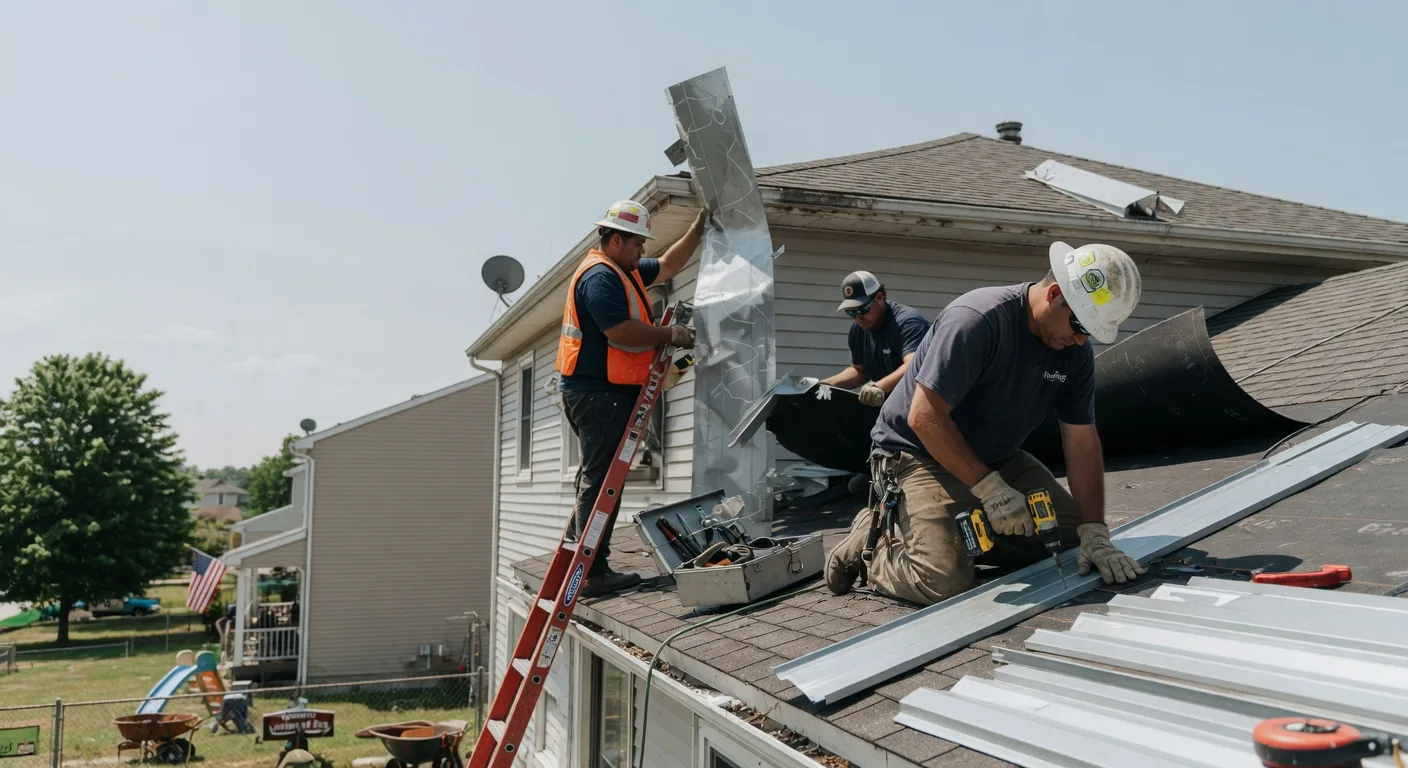Storm Damage Metal Roof Repair in Pawnee City, NE